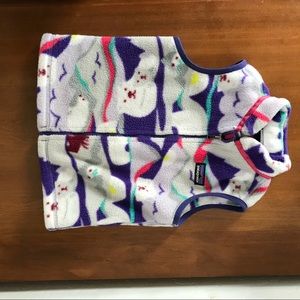 Patagonia toddler fleece vest, 3T